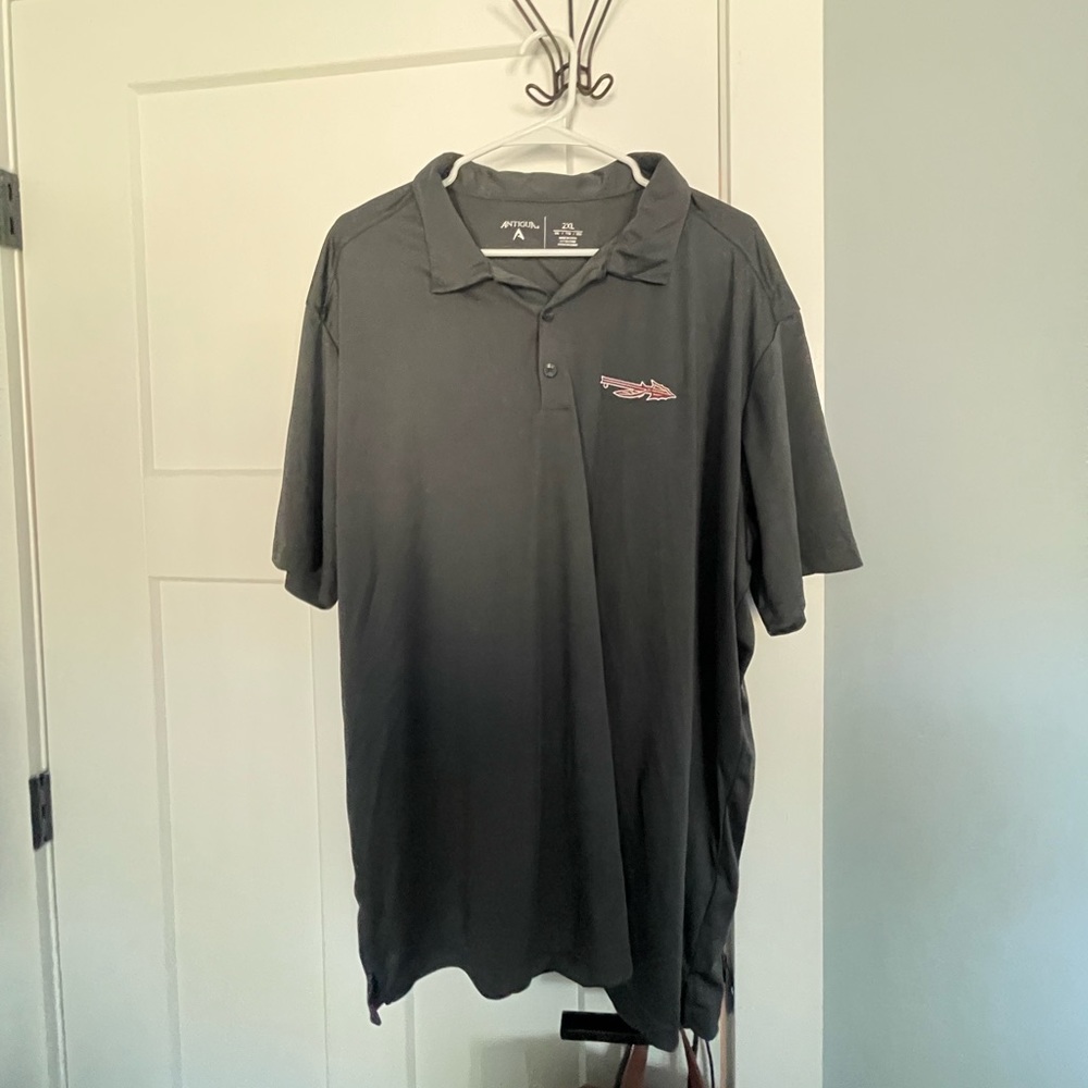 FSU 2X Men’s Gray Antigua Polo